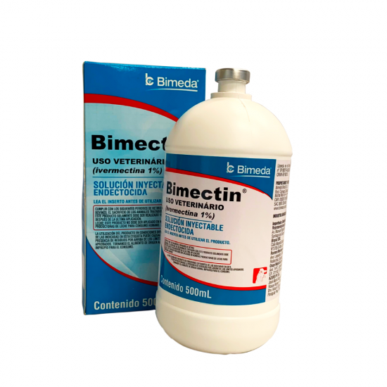 Bimectin: 50 ml, 250 ml y 500 ml