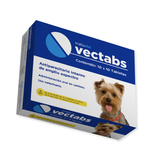 VEC TABS caja de 10 blíster x 10 tabs 