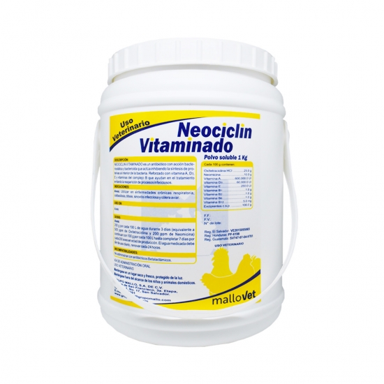 NEOCICLIN VITAMINADO 10 g, 1 Kg 