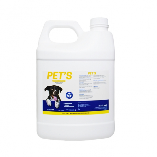 PET’S SHAMPOO ANTIPULGAS frasco de 250 ml y 1 Gln.